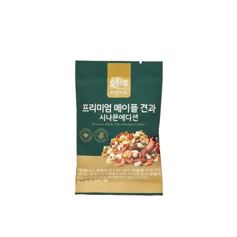 오하루 자연가득 견과 시나몬에디션/루비에디션 20g