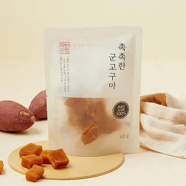 착한상점 촉촉한 군고구마 말랭이 60g