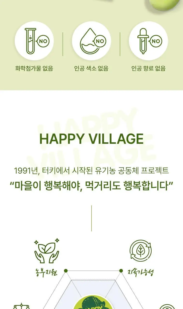 해피빌리지 유기농 건포도 50g 상세페이지 2