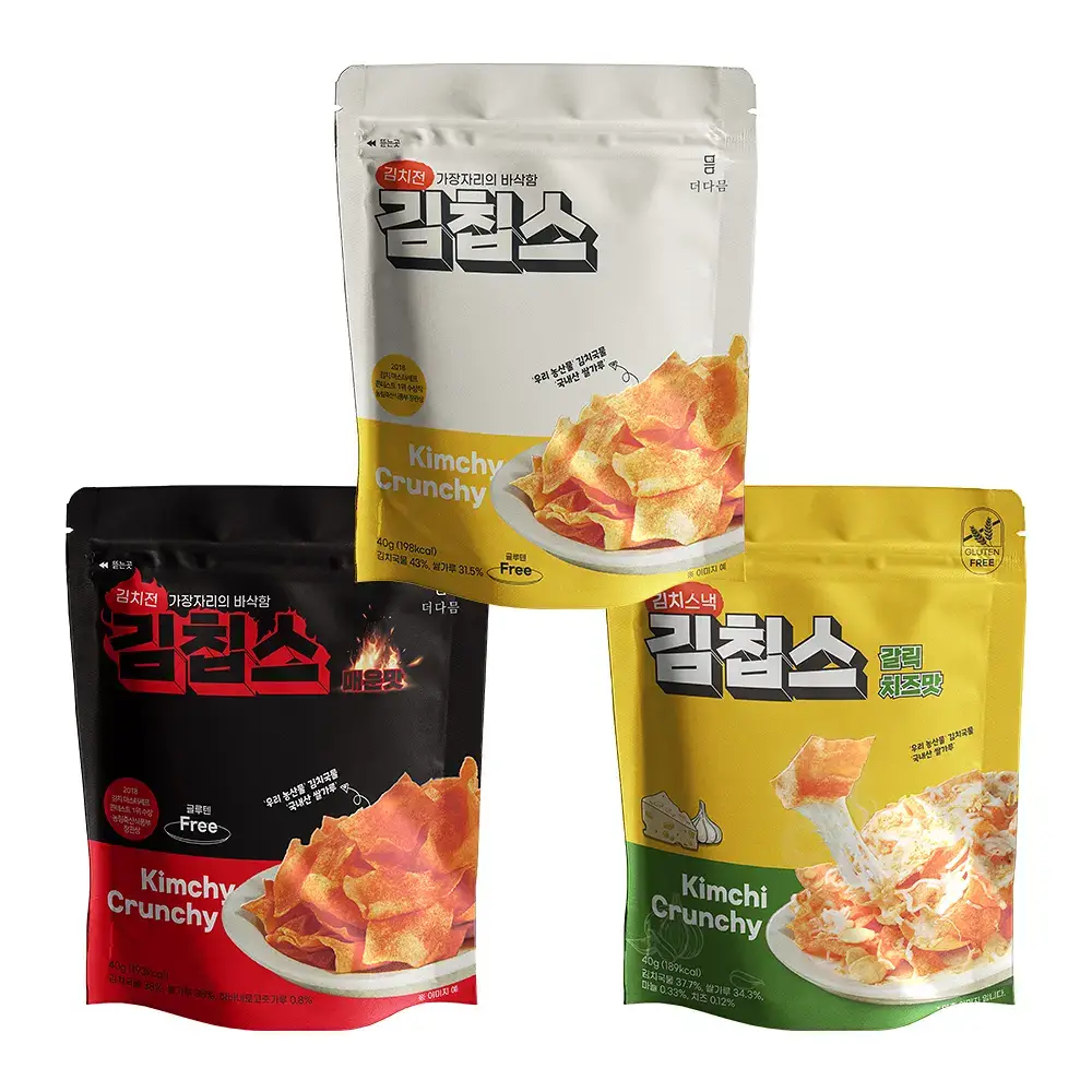 김칩스40g 3종 택 1 (오리지널/매운맛/갈릭치즈맛)