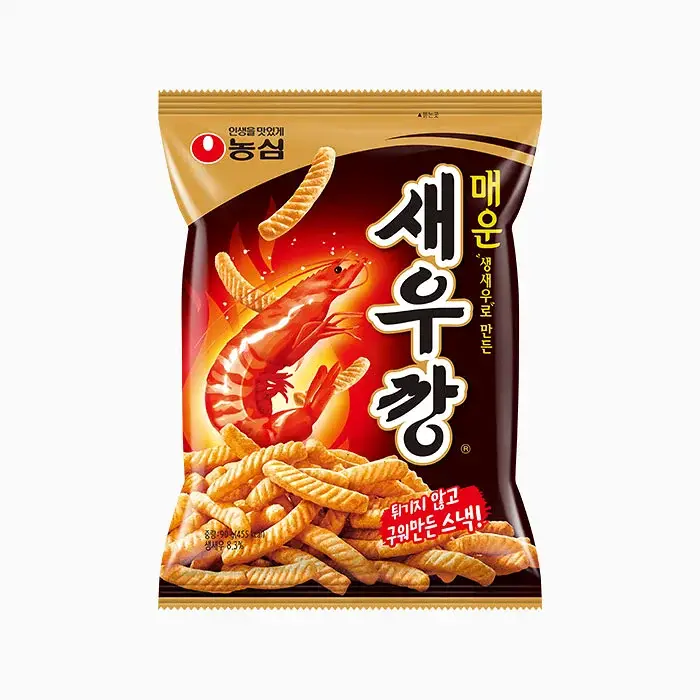 농심 매운 새우깡 90g
