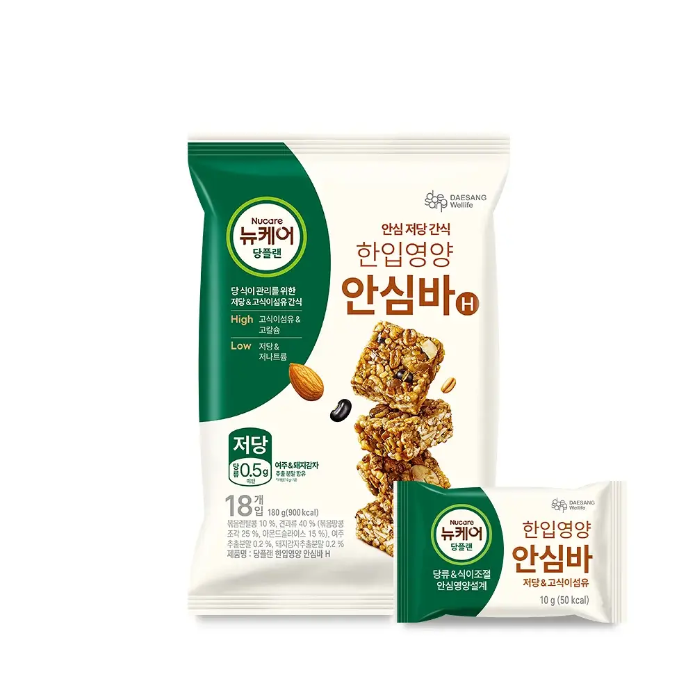 뉴케어 당플랜 한입영양 안심바 18입