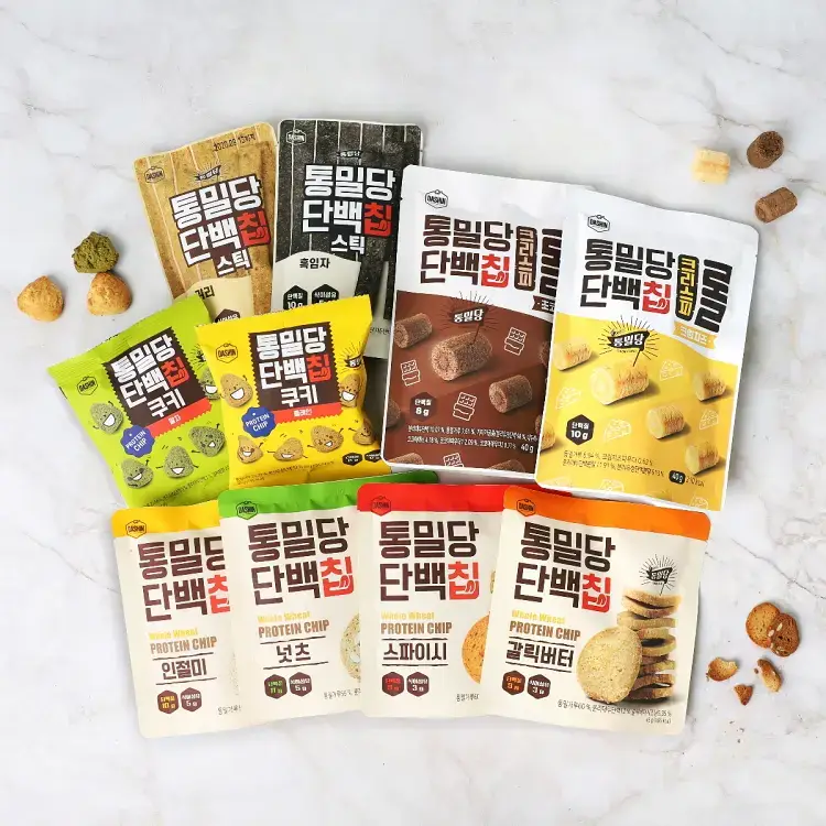 다신 통밀당 단백칩 8종 1택