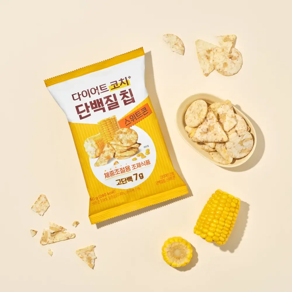 다이어트코치 단백질칩 스위트콘 50g