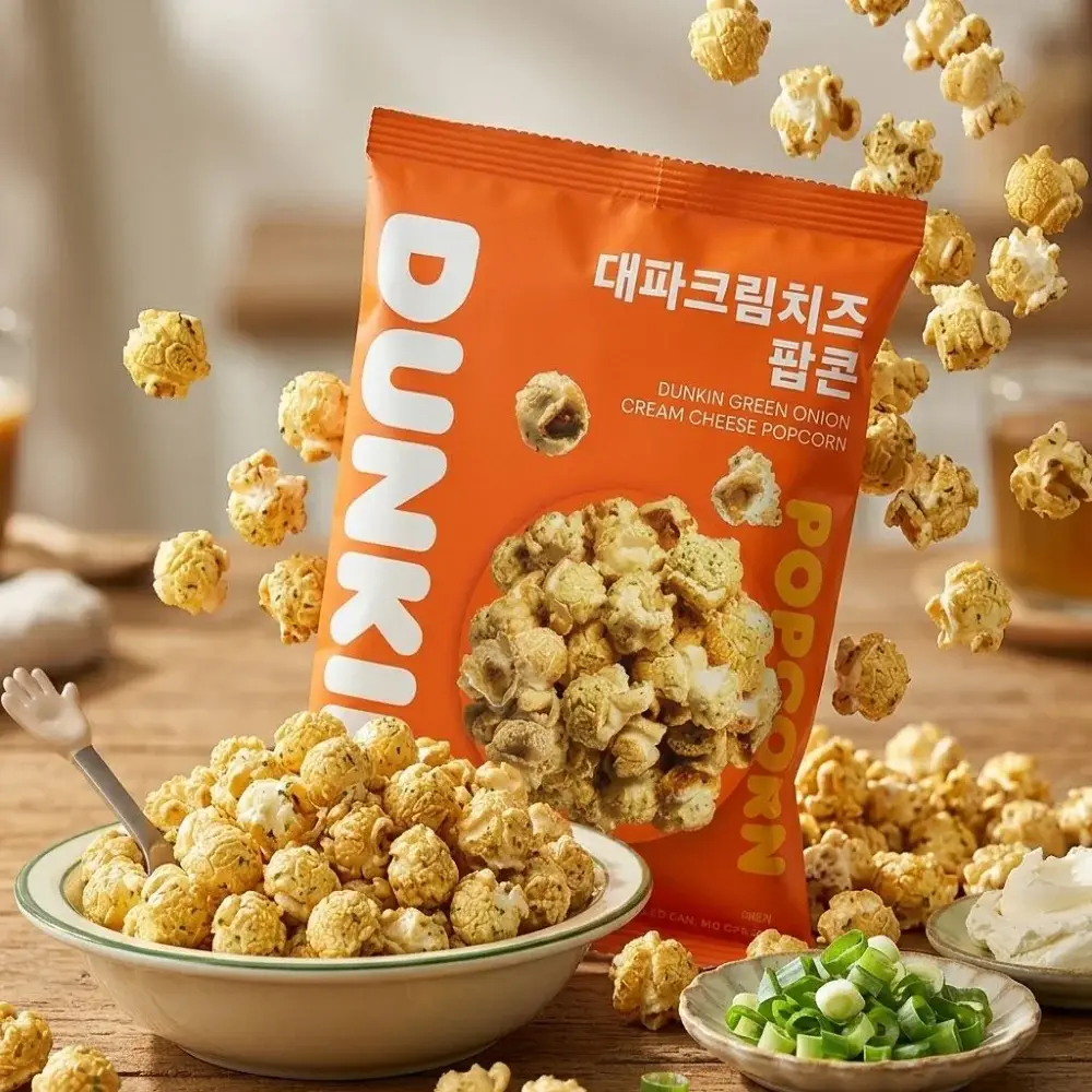 던킨 대파크림치즈 팝콘 80g