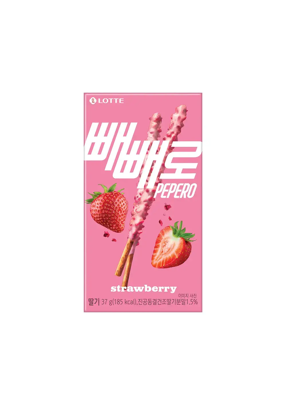 롯데 빼빼로 딸기 37g