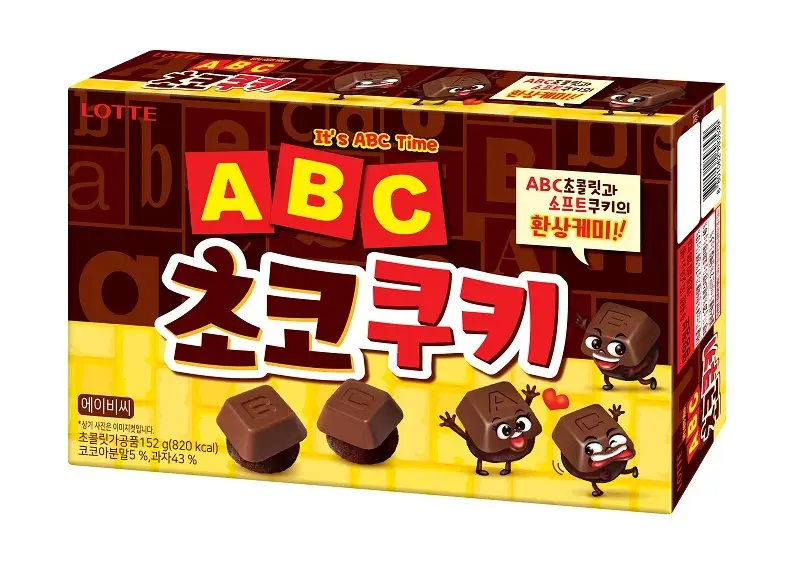 롯데 abc 초코쿠키 4개입 (152g) 상세페이지 2