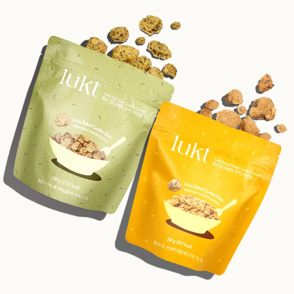 룩트 대용량 쿠키시리얼 더블 기획 (200g+200g)