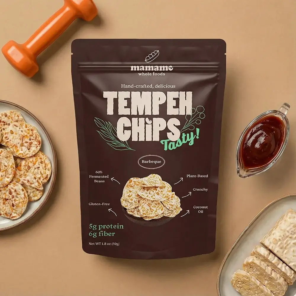 마마메 템페 칩스 바베큐 50g