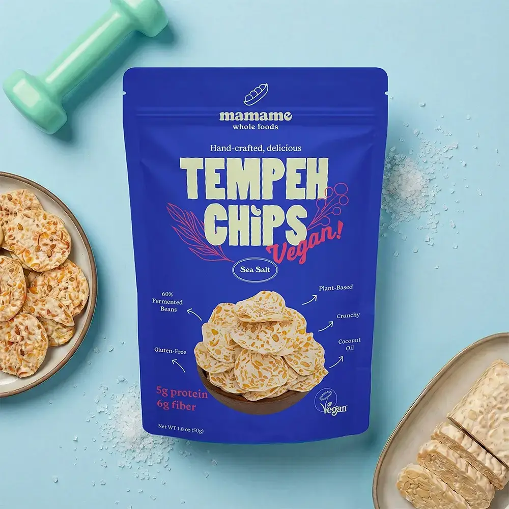 마마메 템페 칩스 50g 씨솔트