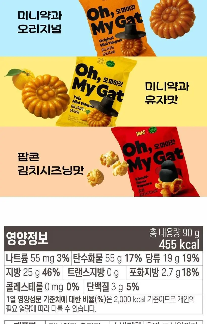 비비고 오마이갓 미니약과 유자 90g 상세페이지 9