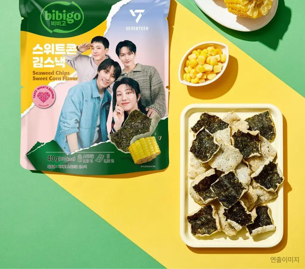 비비고 I 세븐틴 버터오징어 김스낵 40g 상세페이지 2