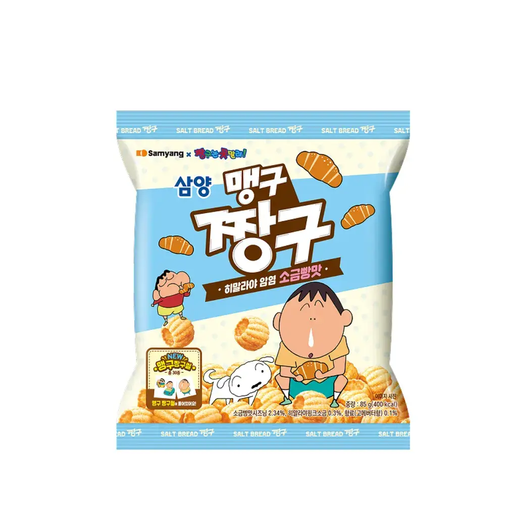 삼양식품 맹구짱구 소금빵맛 85g