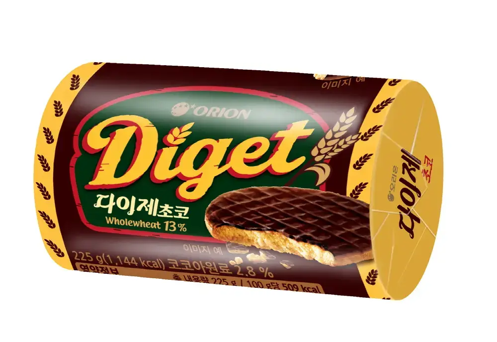 오리온 다이제초코(롤) 225g