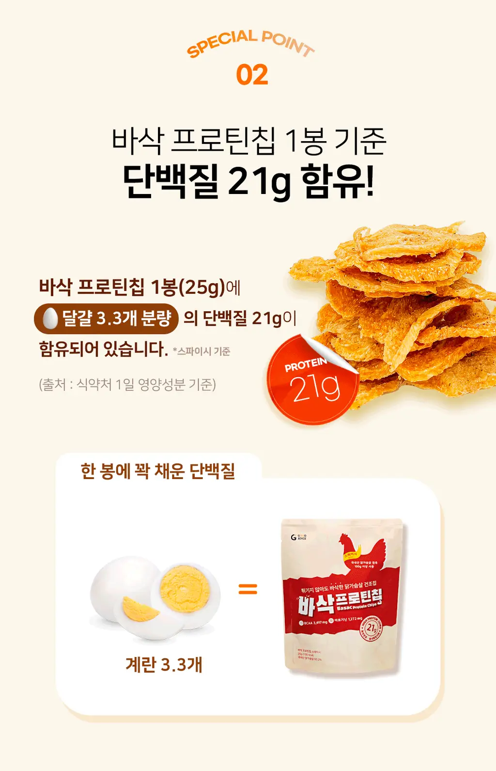 저스트그린 바삭 프로틴칩 25g 스파이시 상세페이지 10
