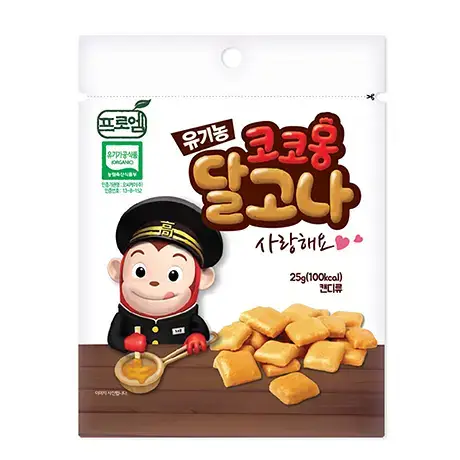 추억의간식 코코몽 유기농 달고나