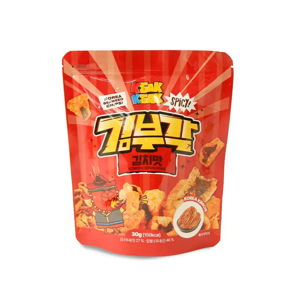 크각크각 찹쌀 김부각 김치맛 30g