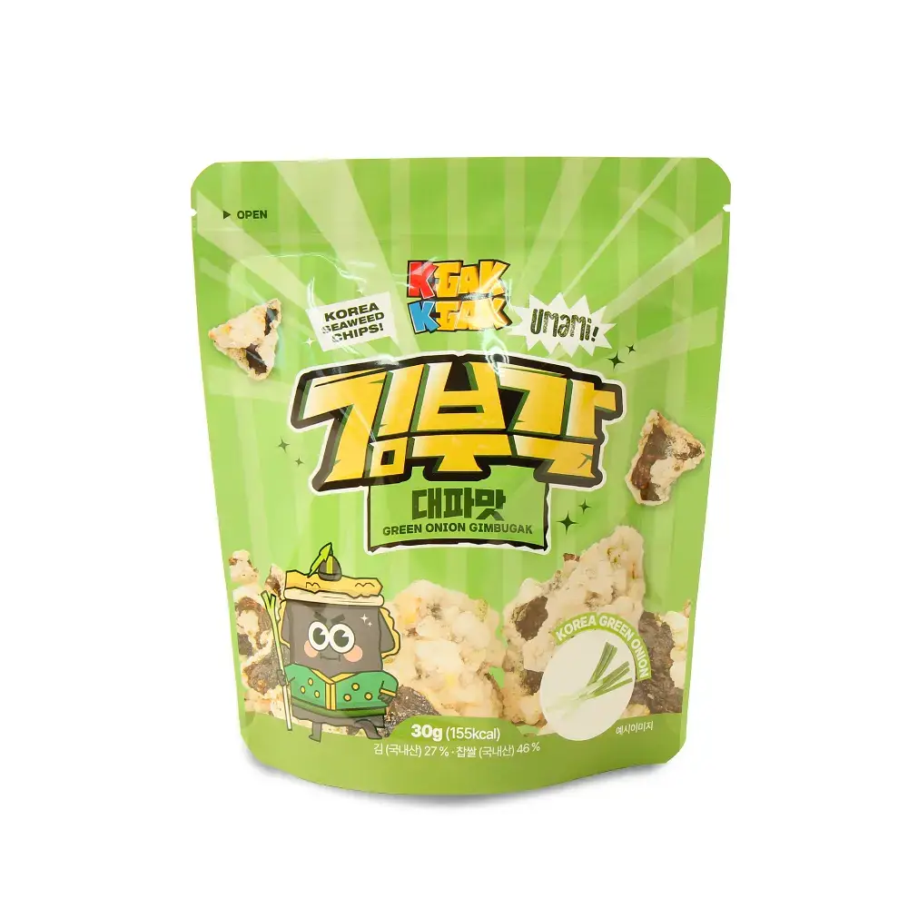 크각크각 찹쌀 김부각 대파맛 30g