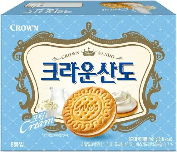 크라운 산도 크림 161g