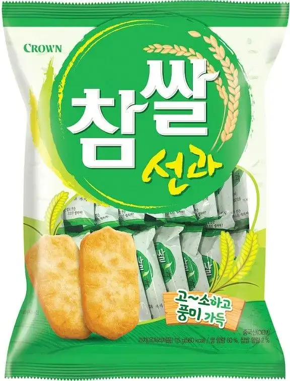 크라운 참쌀선과 115g