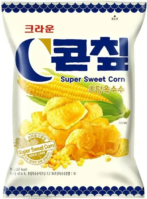 크라운 콘칲 초당 70g