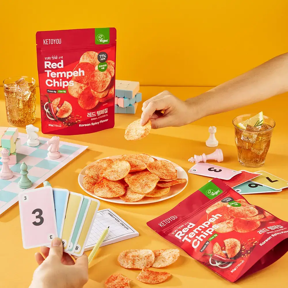 키토유 템페칩 50g 레드