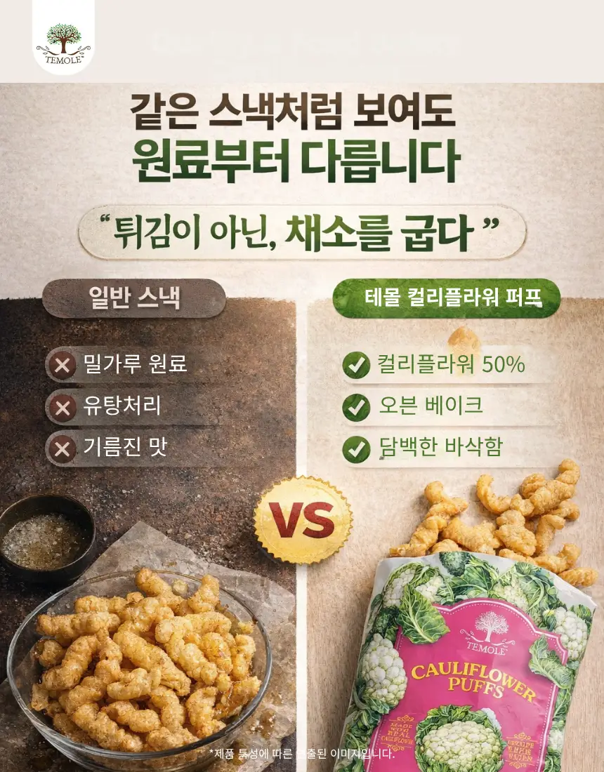 테몰 컬리플라워 퍼프 56g 2종 택 1 상세페이지 3