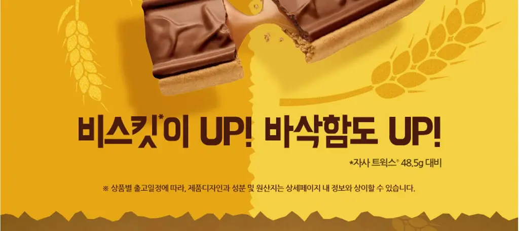 트윅스 탑 초콜릿 비스킷 10개입 상세페이지 2
