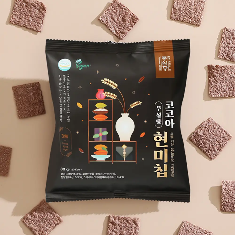 풍심당 무설탕 코코아 현미칩 30g