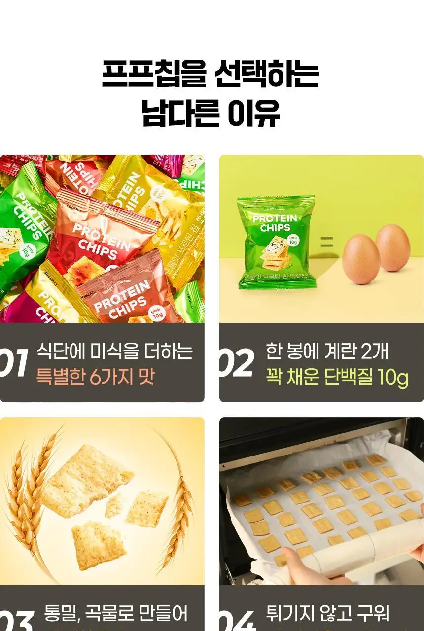 프롬잇 프로틴칩 3종 택1 (명란마요,콘소메,콰트로치즈) 상세페이지 23