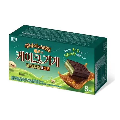 해태 예쓰의 케이크가게 피스타치오&초코 280g