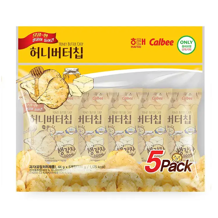 해태 허니버터칩 기획팩 5입