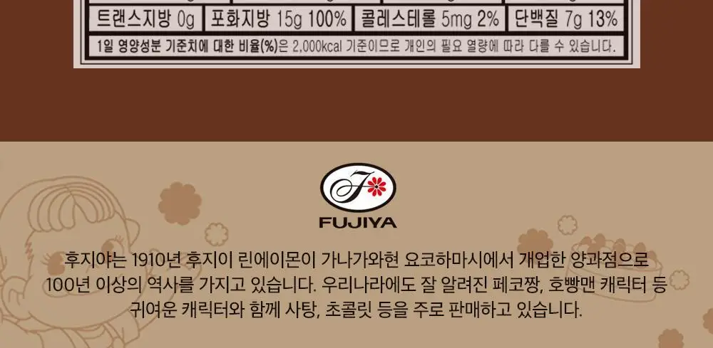 후지야 컨트리맘 초코마미레 117g 상세페이지 7