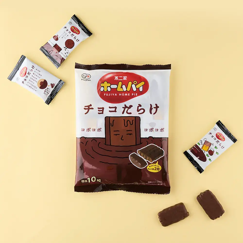 후지야 홈파이 초코다라케 115g