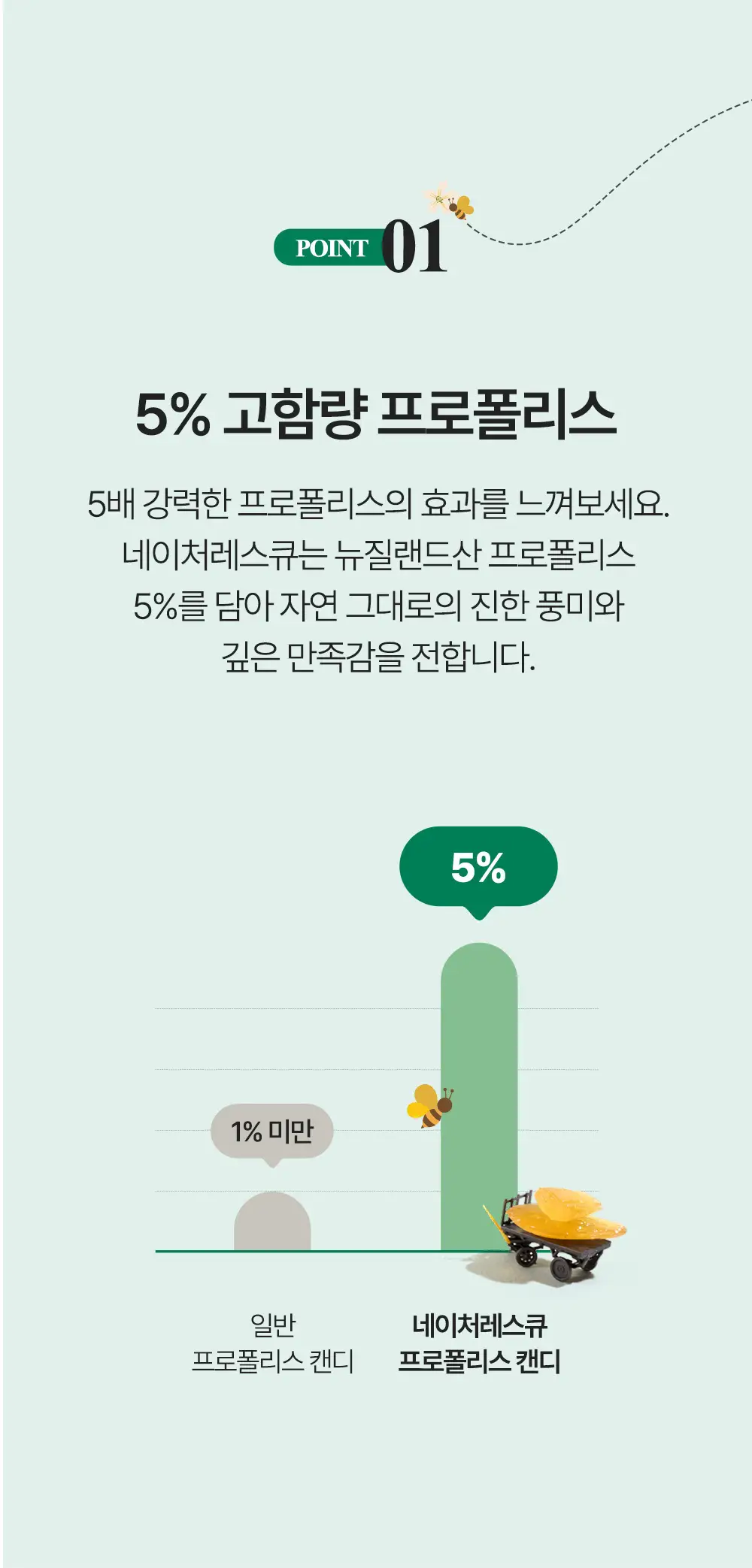 네이처레스큐 프로폴리스 캔디 오리지널 유칼립투스 100g 상세페이지 3