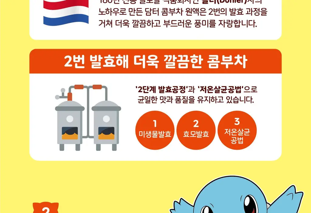 담터 포켓몬 콤부차 젤리믹스 50g 상세페이지 8