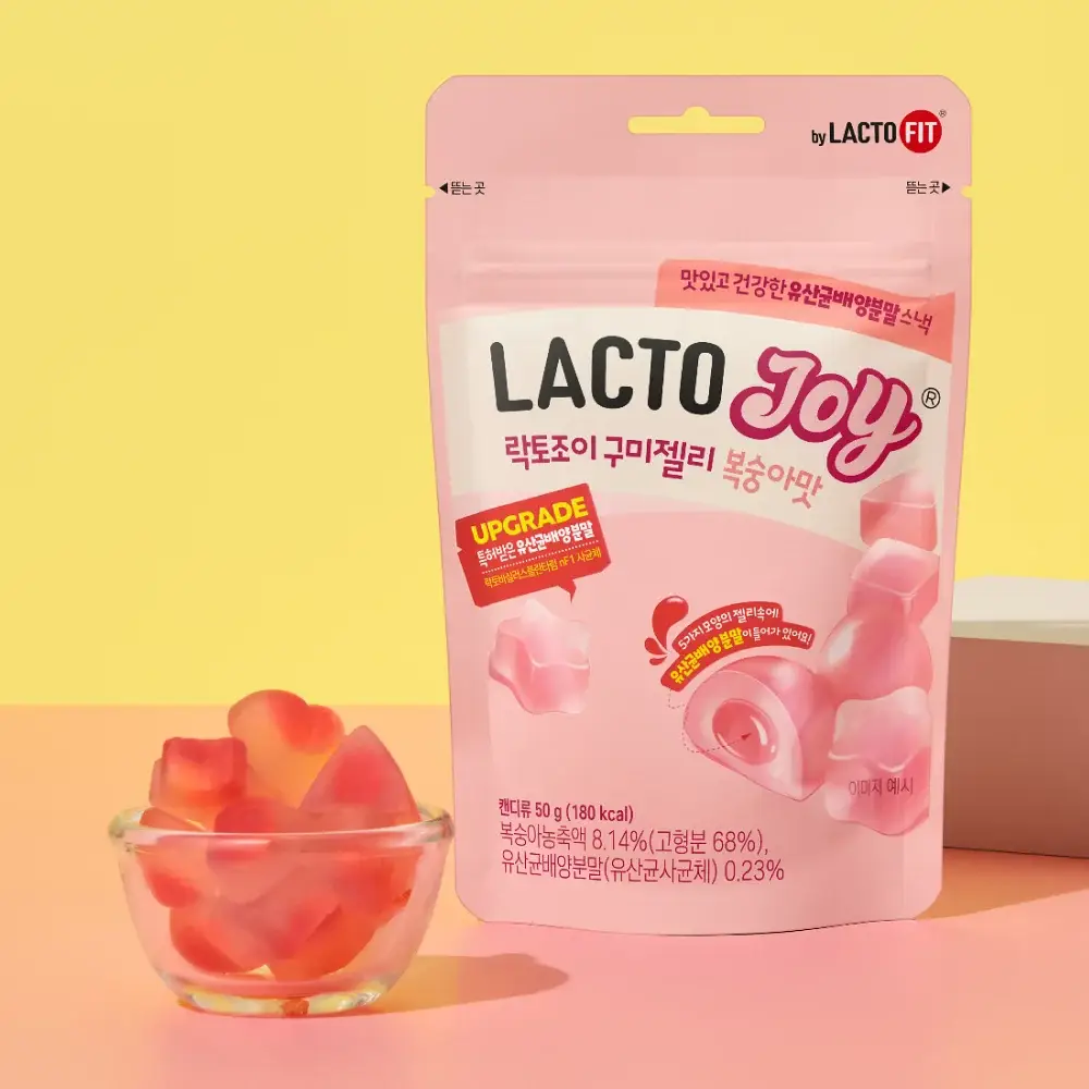 락토조이 구미젤리 복숭아맛 50g