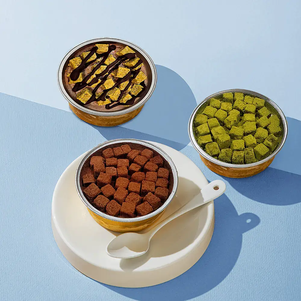 로로멜로 아이스 생초콜릿(초코/말차/두바이) 80g x 3개입