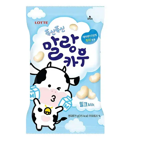 롯데 말랑카우밀크 79g