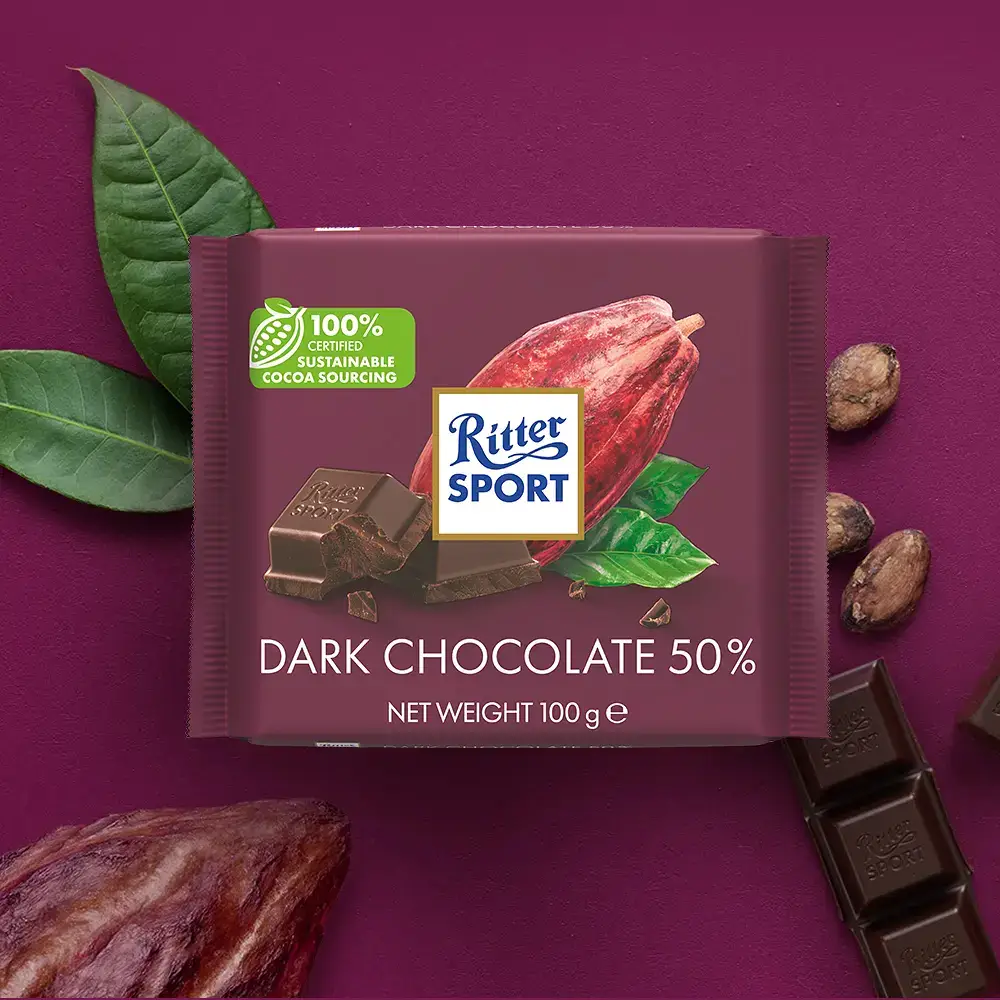 리터 다크 초콜릿 50% 100g