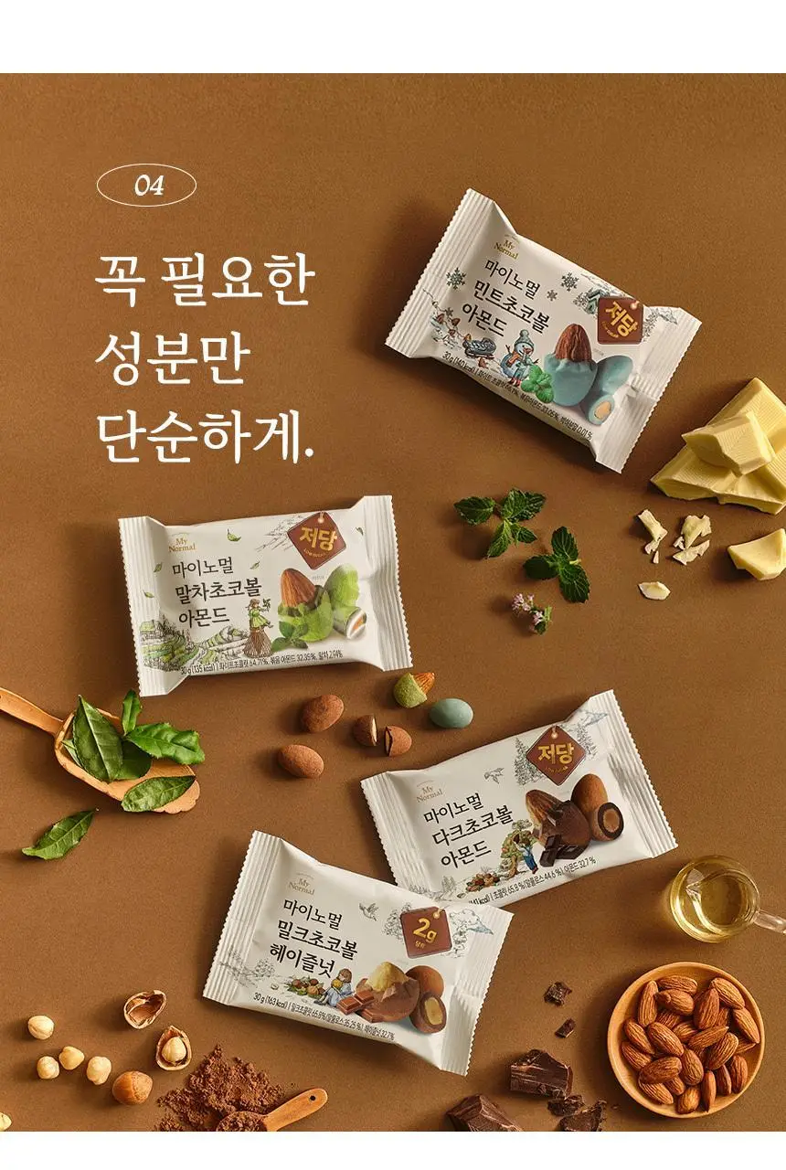 마이노멀 밀크초코볼 헤이즐넛 30g 5개입 상세페이지 48
