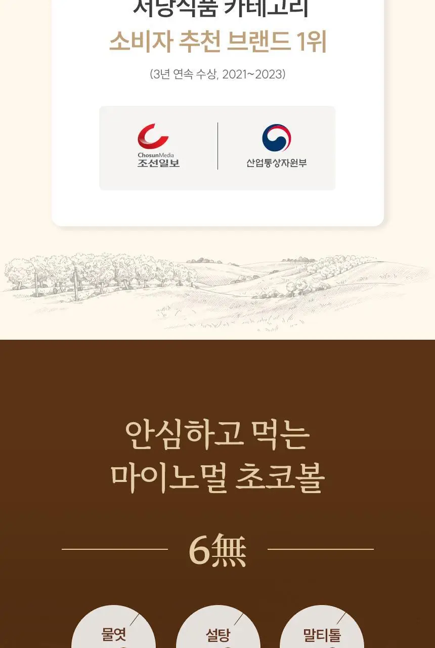 마이노멀 저당 아몬드초코볼 4종 택1 (다크/밀크헤이즐넛/말차/민트) 상세페이지 6