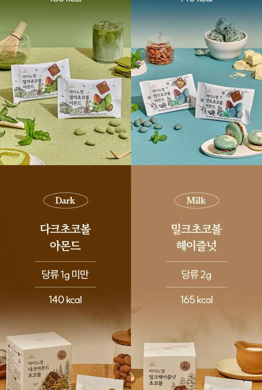 마이노멀 초코볼 30g 5개입 4종 택1(다크, 밀크, 말차, 민트) 상세페이지 30