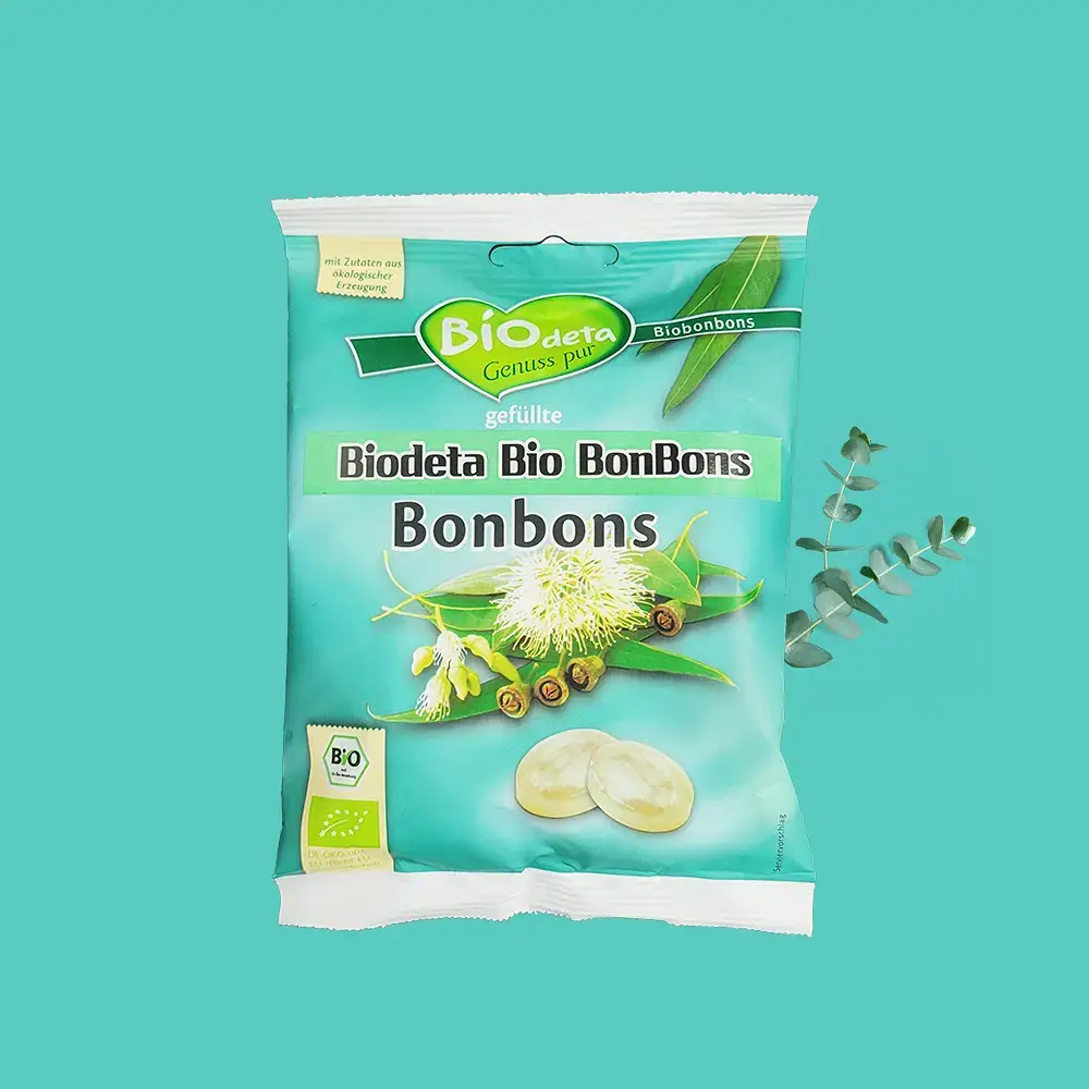 비오데타 유기농 캔디 75g 유칼립투스 멘톨향