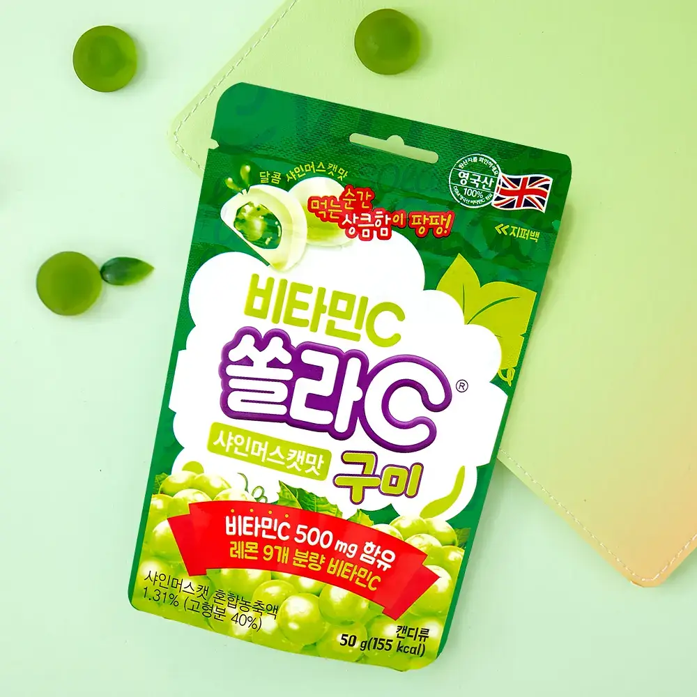 쏠라C 구미 샤인머스캣맛 50g