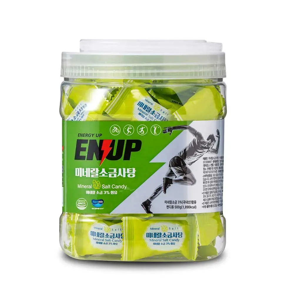 엔업 미네랄 소금사탕 500g