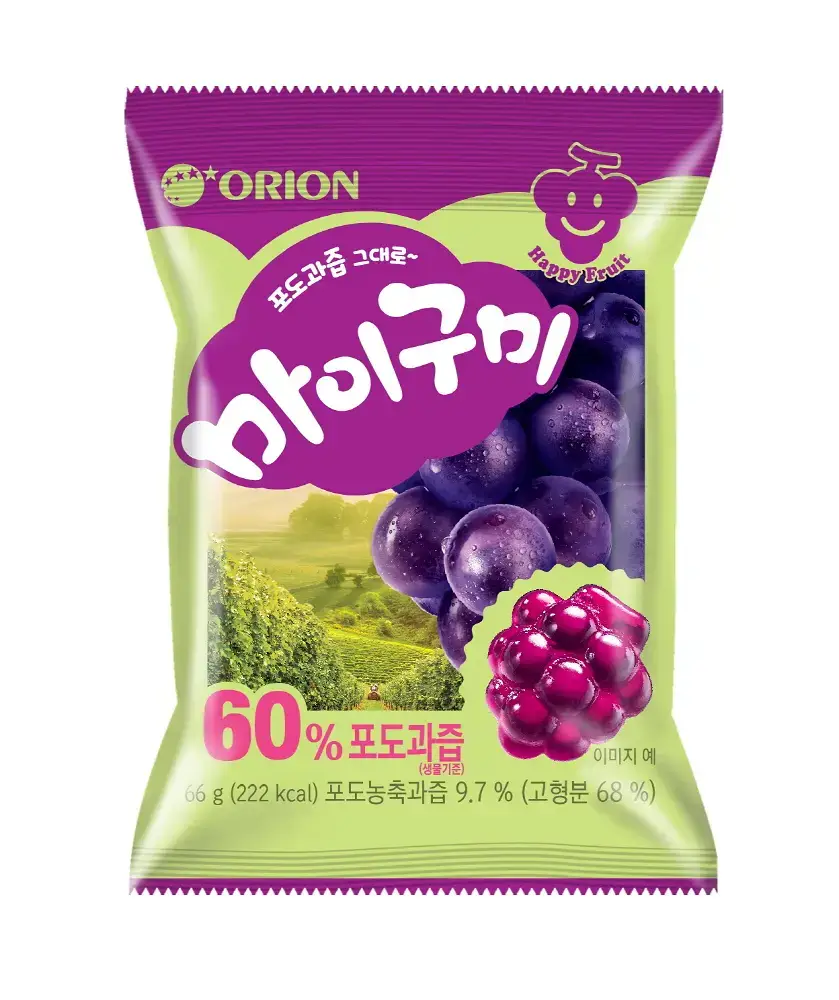 오리온 마이구미 포도 66g
