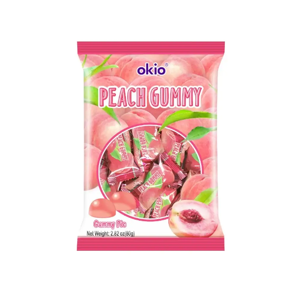 오키오 복숭아 구미 80g