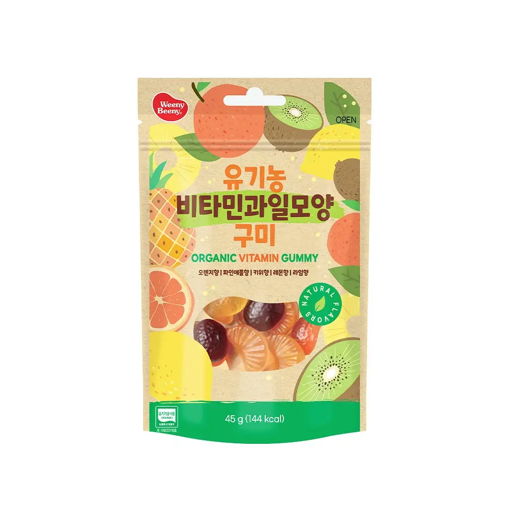 위니비니 유기농비타민과일모양구미 45g