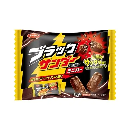유라쿠 블랙썬더 미니바 132.8g